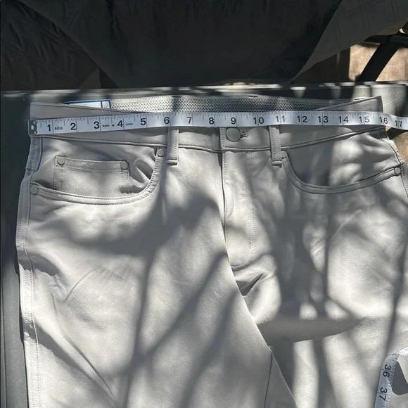 Gray Wide-Leg Pants 5 pocket Greg Norman nwt 30 x 30 - Picture 6 of 9